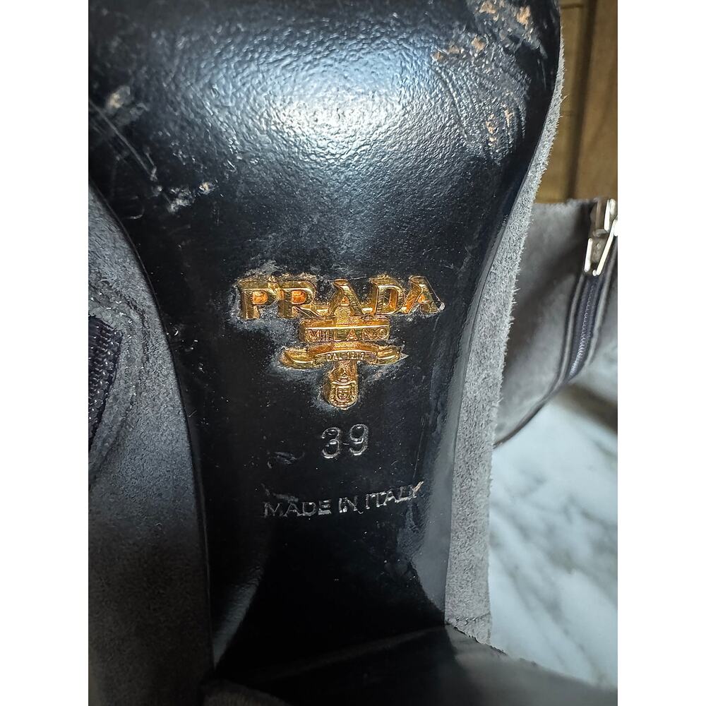 Prada Calzature Donna Camoscio Suede Mule/Slides - Picture 5 of 5